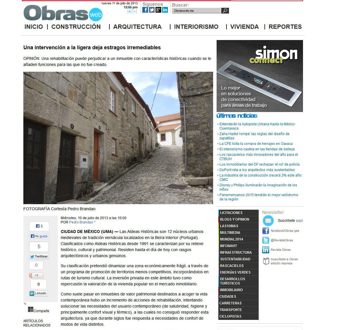 Obras – Web