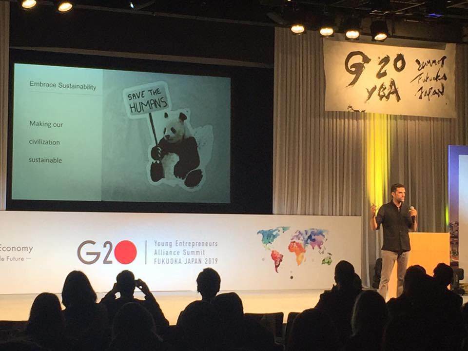 La Universidad del Medio Ambiente en el Young Entrepreneurs Alliance Summit G20